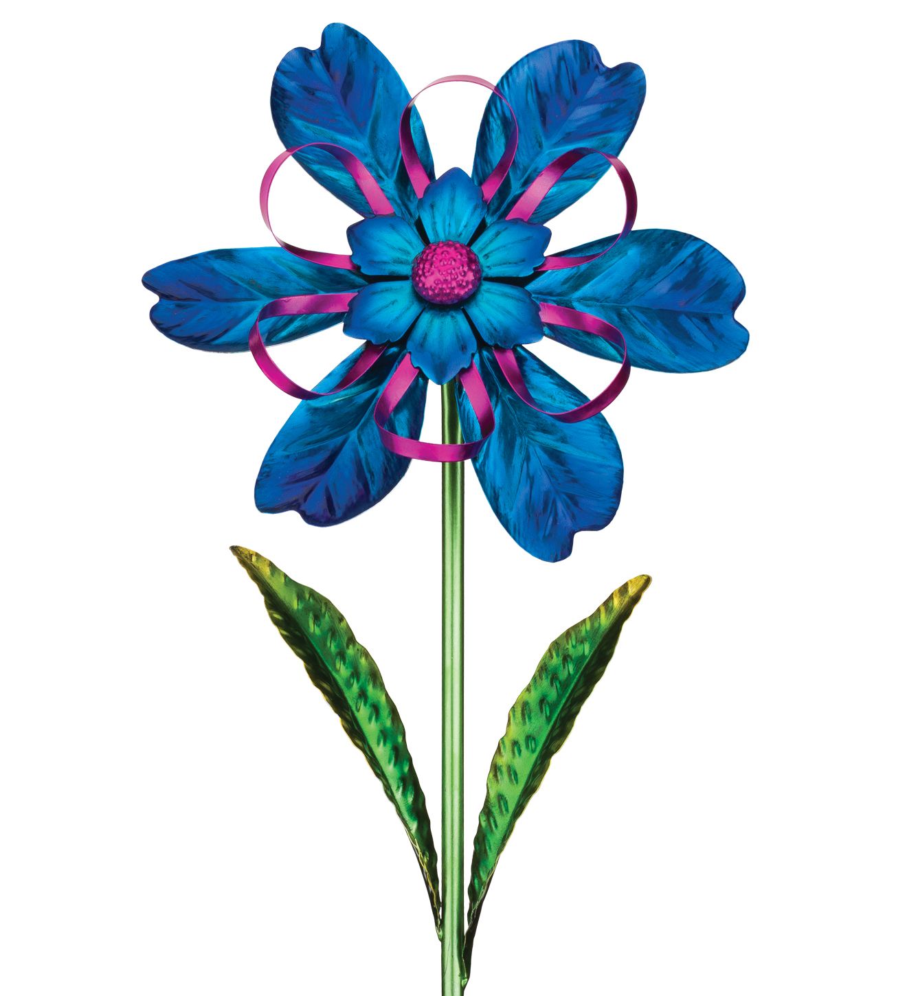 Ribbon Flower Spinner Stake