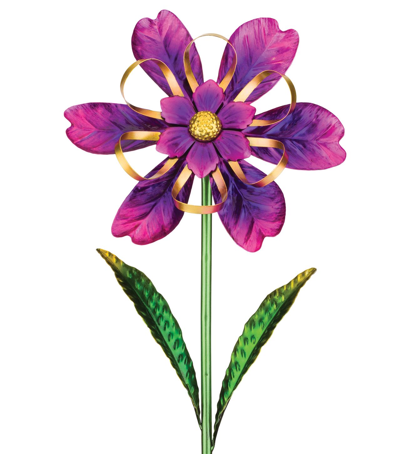 Ribbon Flower Spinner Stake